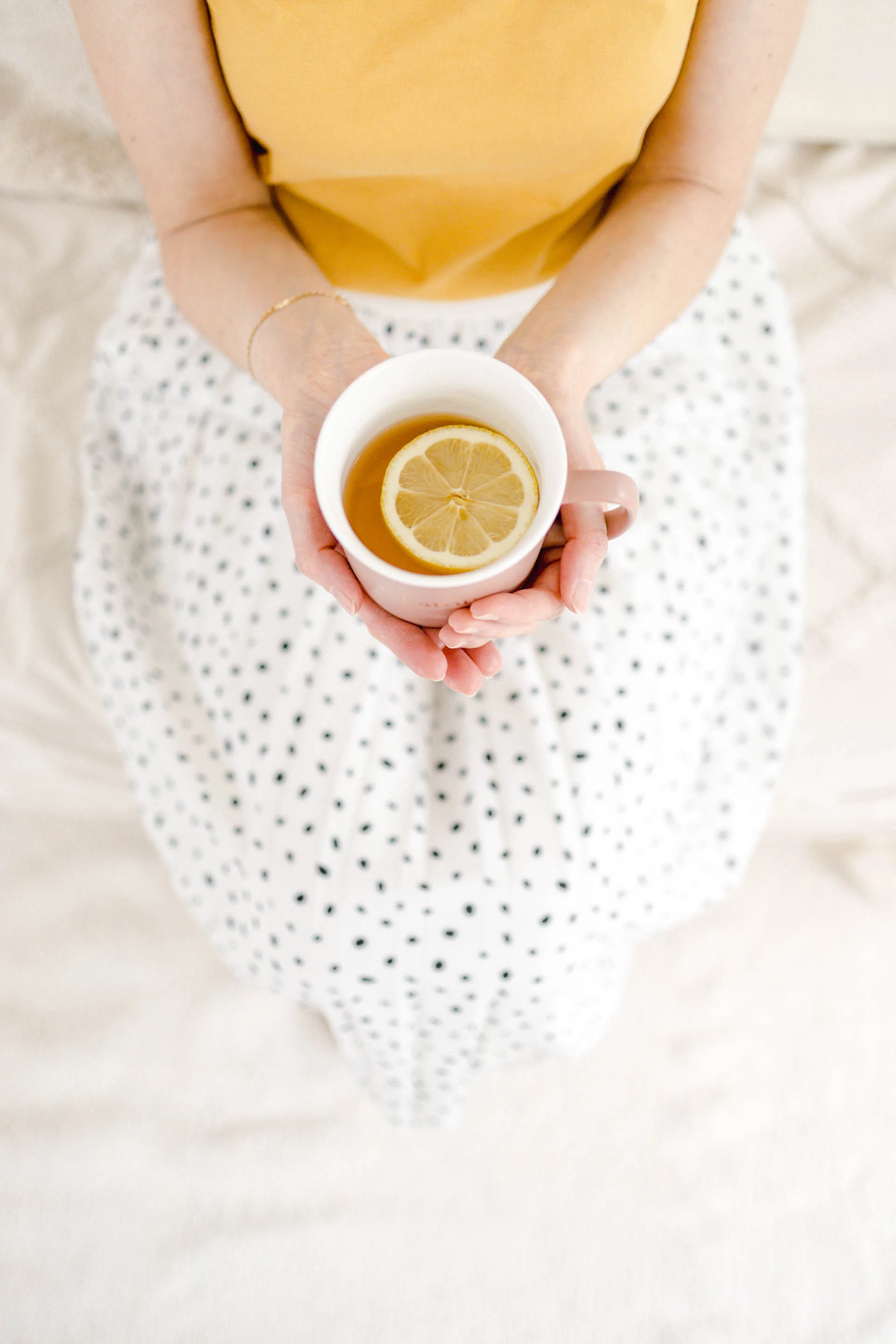 nourriture fruit agrumes thé beige